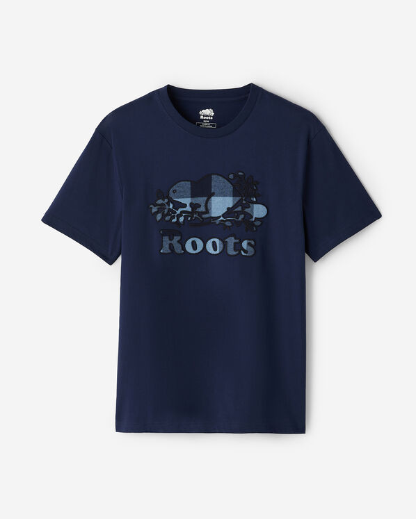 T-shirt à carreaux Cooper pour hommes
