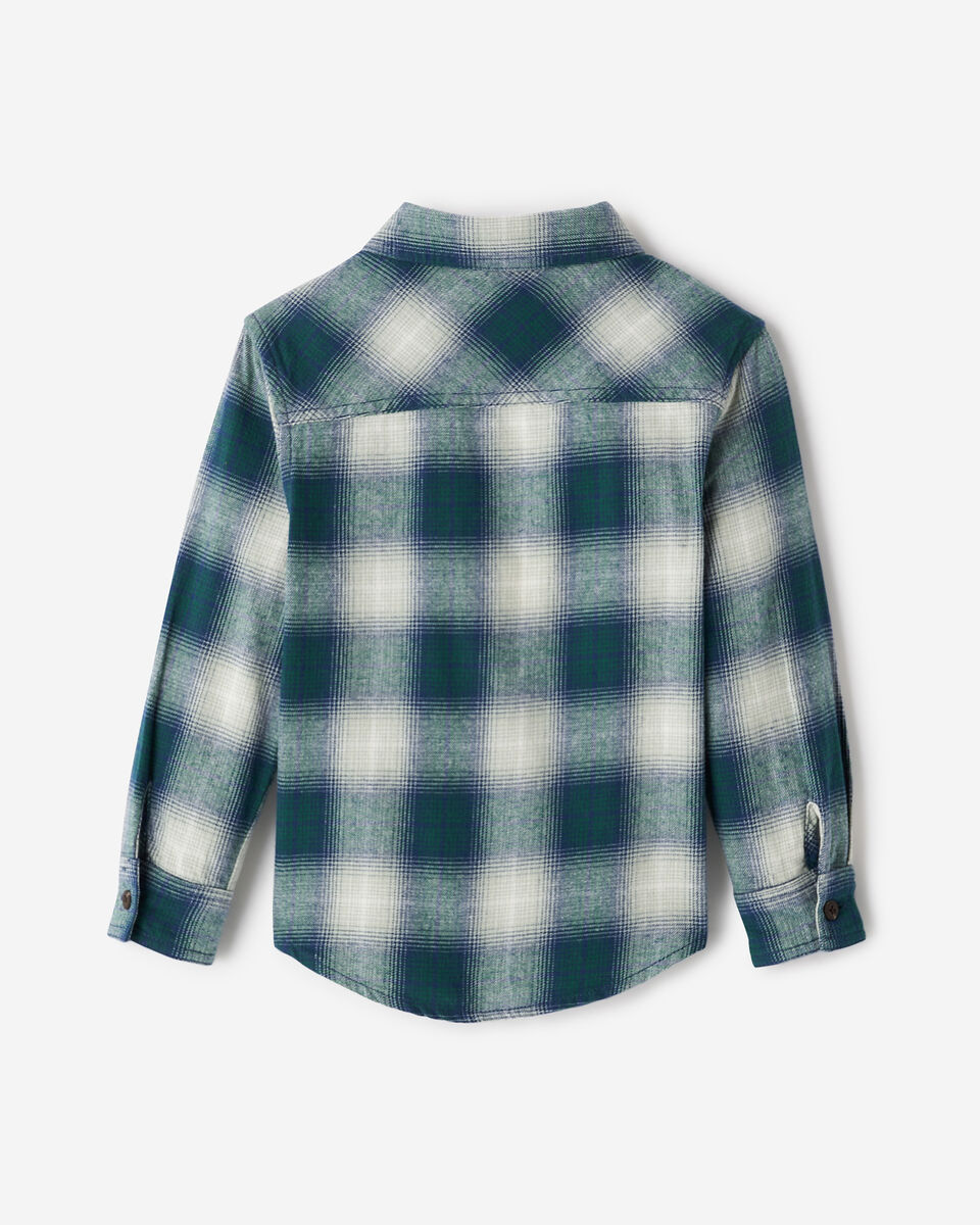 Toddler Relaxed Plaid Shirt
