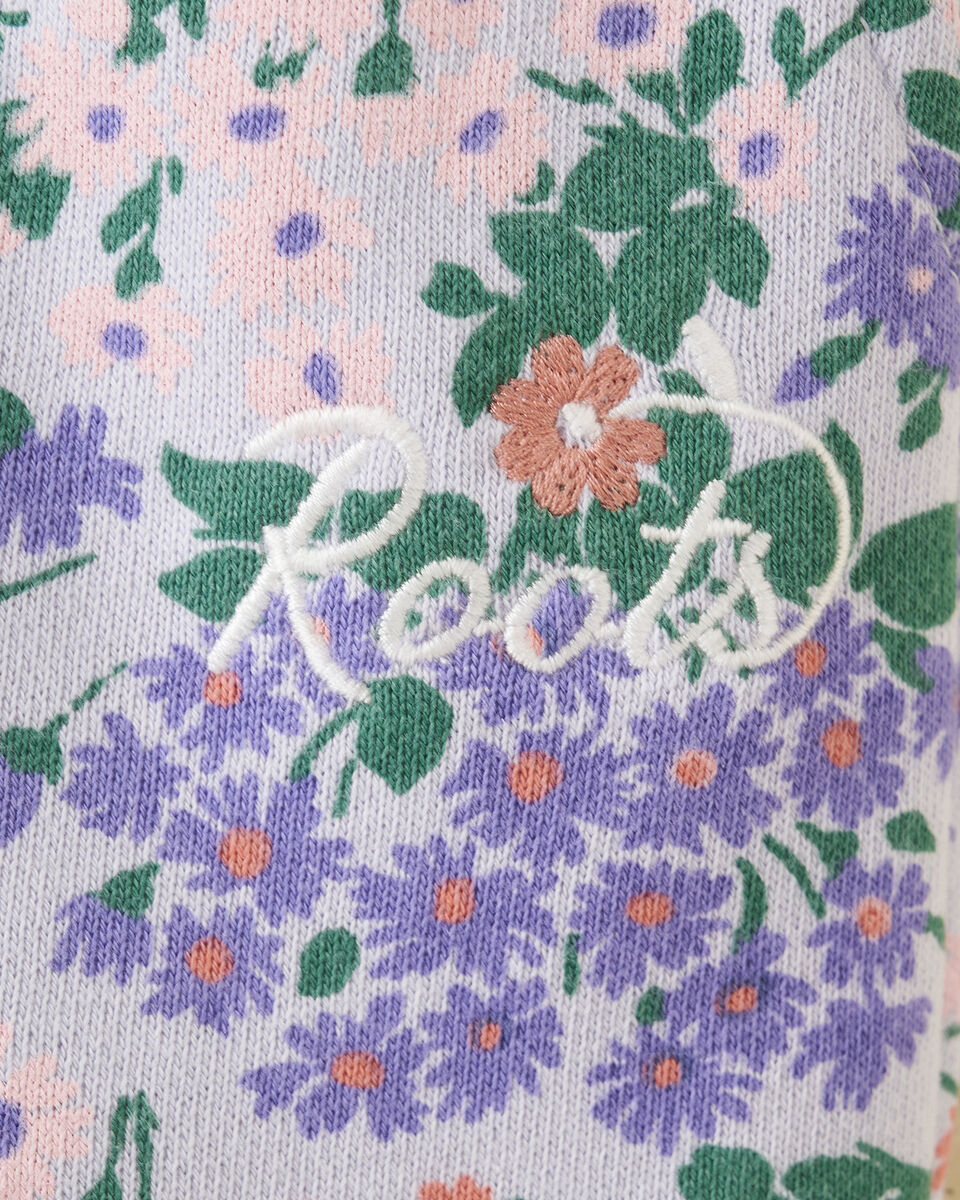 Short motif floral pour tout-petits