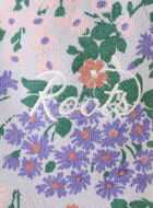 Short motif floral pour tout-petits