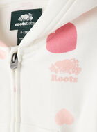 Chandail &agrave; capuchon et glissi&egrave;re douillet Amour Ourson pour b&eacute;b&eacute;s