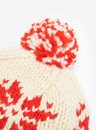 Tuque tricotée à la main Olivia