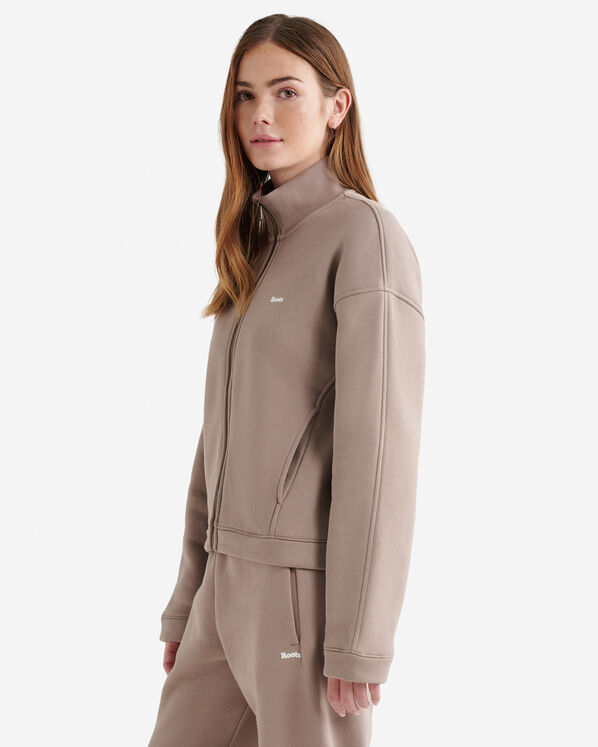 Blouson en molleton Nuage &agrave; glissi&egrave;re