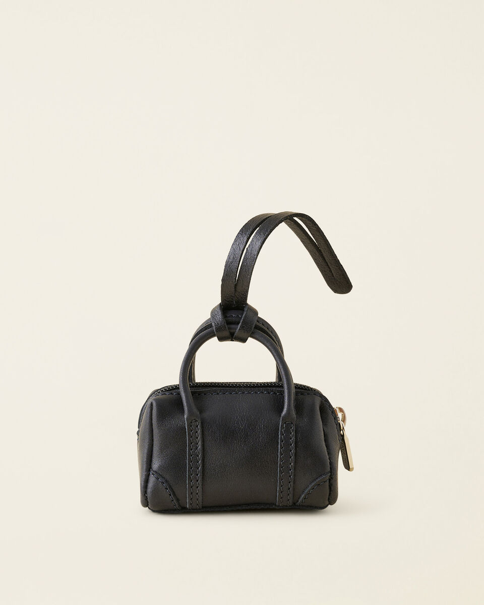 Breloque Sac Banff en cuir suprarecyclé