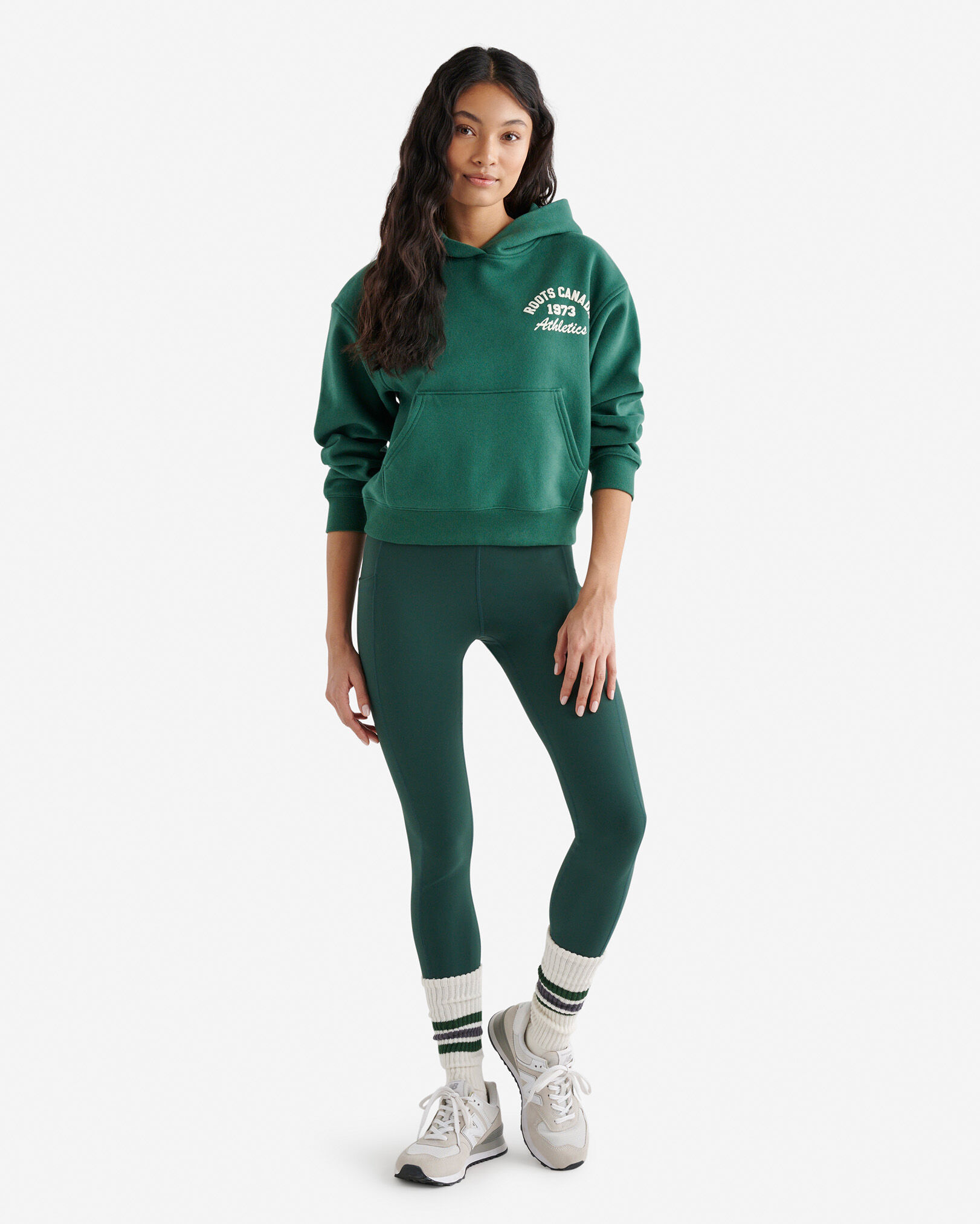 1973 Athletics Shrunken Hoodie