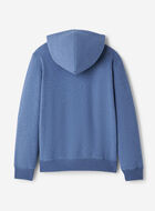 Chandail kangourou original &agrave; capuchon en jersey bouclette en coton bio