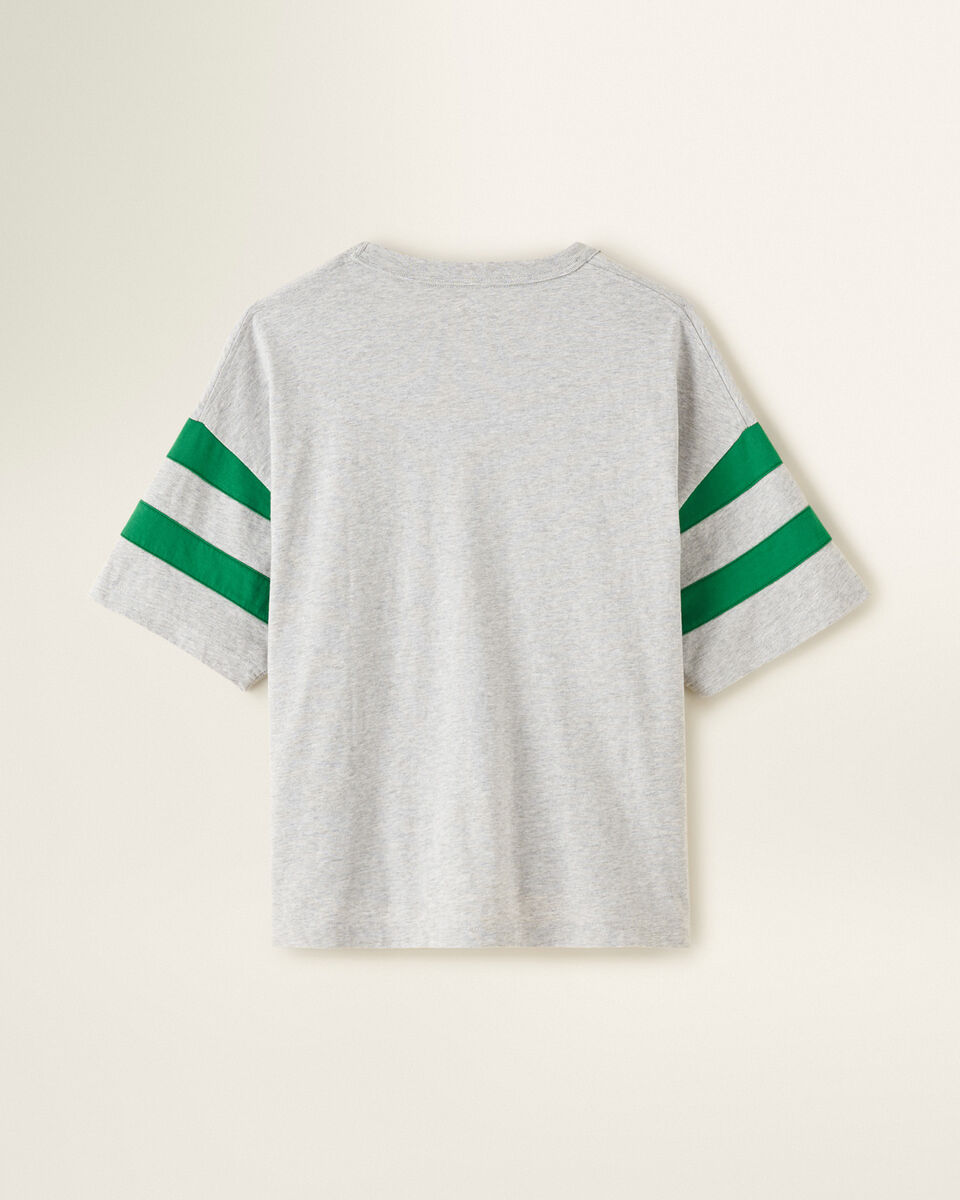 Womens Outdoor Athletics Stripe T-Shirt
