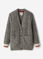 Cardigan à torsades Cabane
