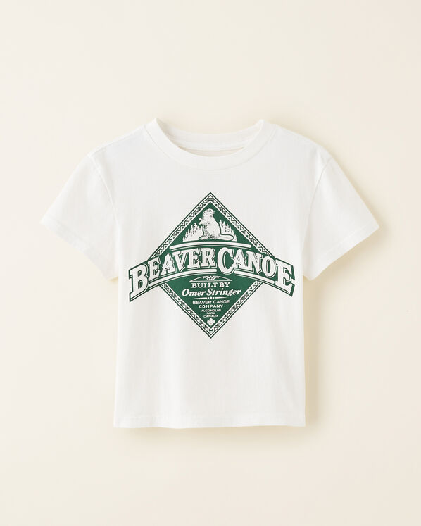 T-shirt décontracté Beaver Canoe pour tout-petits