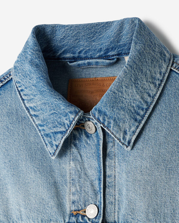 Levi's&reg; Womens Loose Crop Trucker Jacket