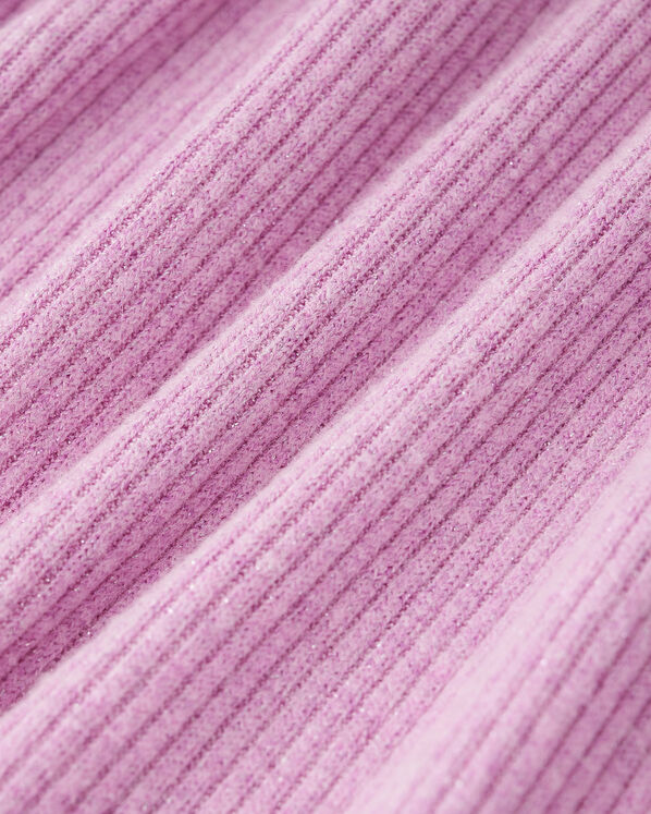 T-shirt côtelé scintillant Cooper pour toutes-petites