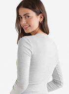 Roam Rib Fitted Long Sleeve Top