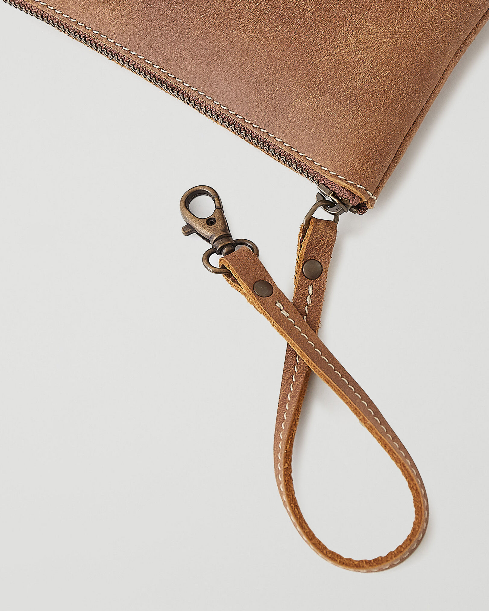 Small Wristlet Tribe Leather Pouches Roots
