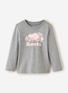T-shirt original Cooper le castor en coton bio pour tout-petits
