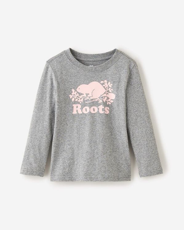 T-shirt original Cooper le castor en coton bio pour tout-petits