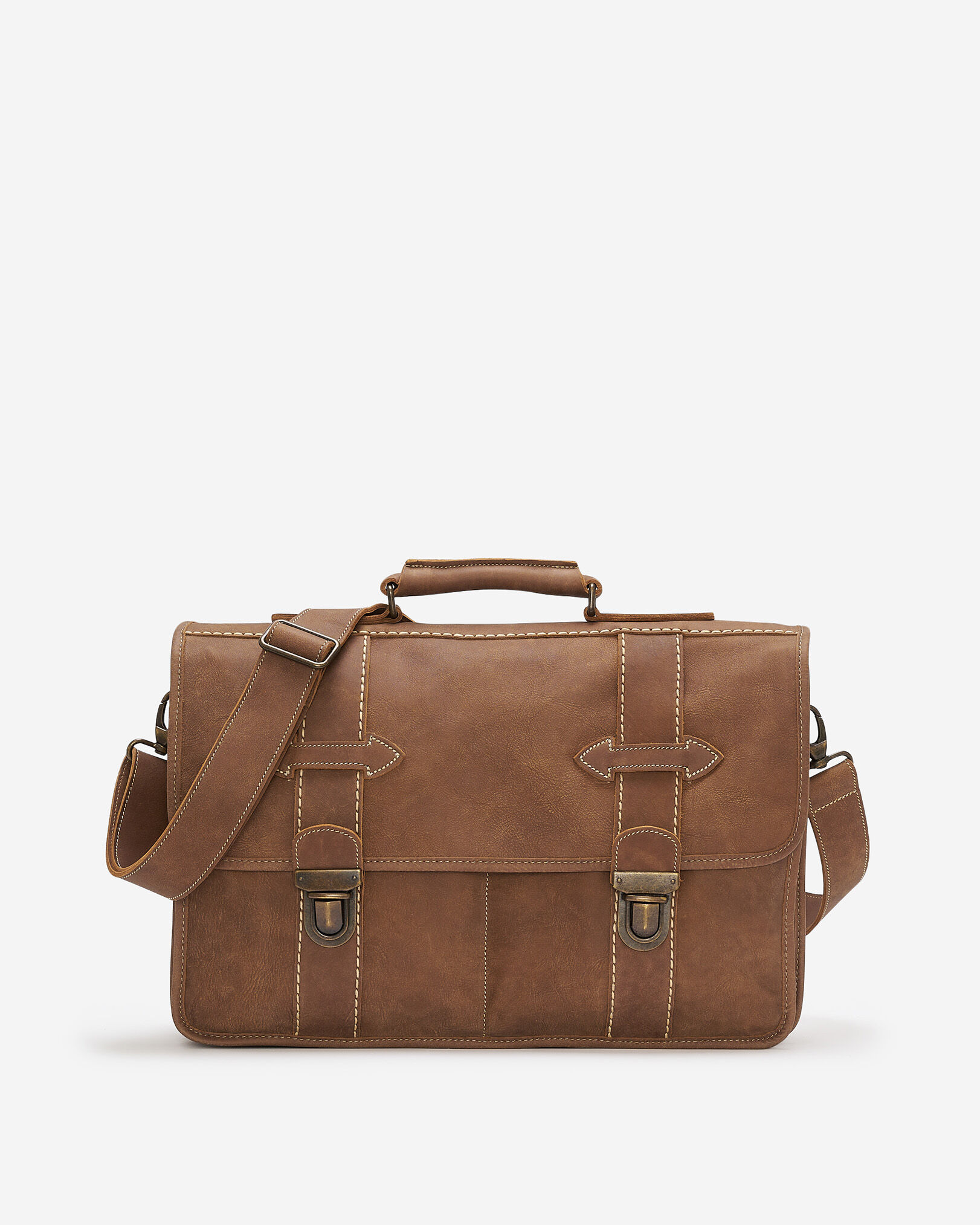 Mens leather satchel canada discount