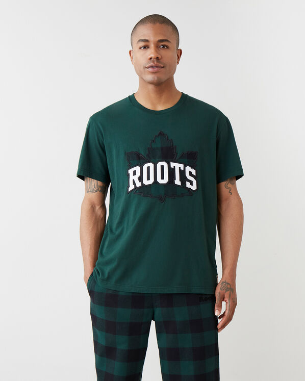 Mens Park Plaid Maple Fill T-Shirt