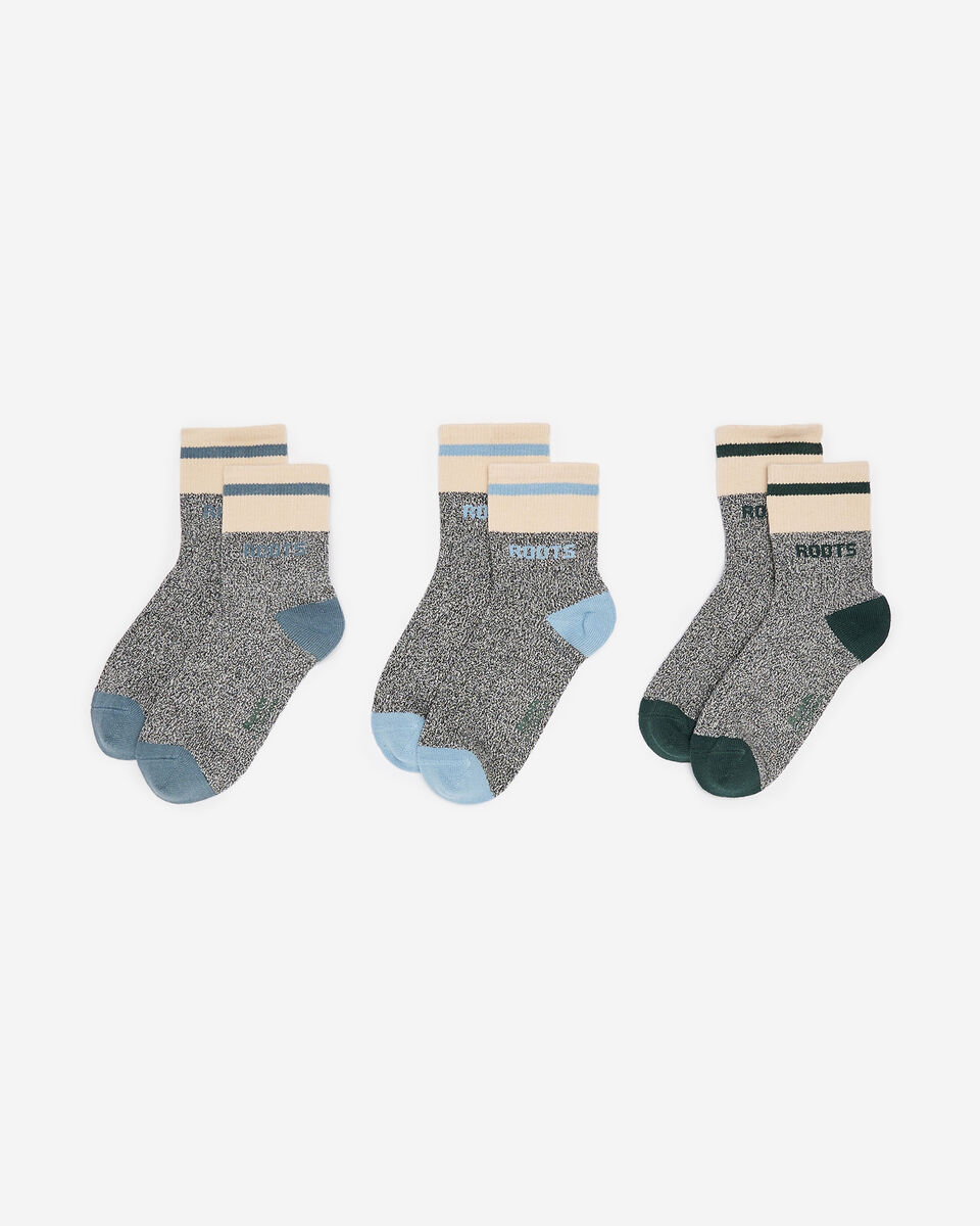 Kids Cabin Ankle Sock 3 Pack