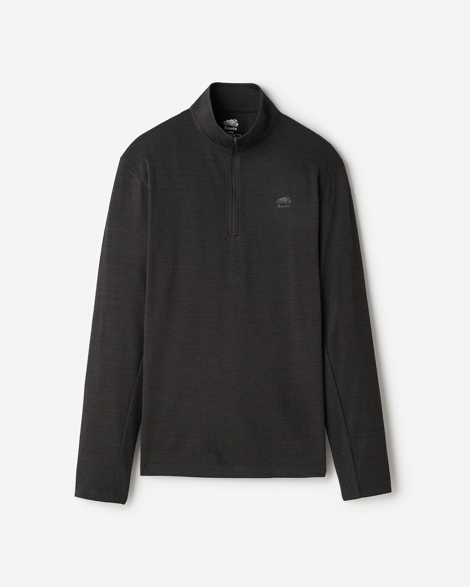 Active Textured Quarter Zip