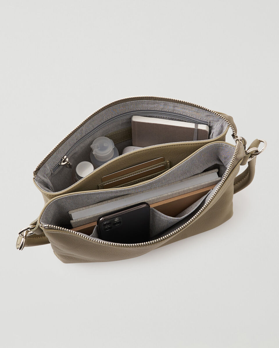 Grand sac double en cuir Cloud