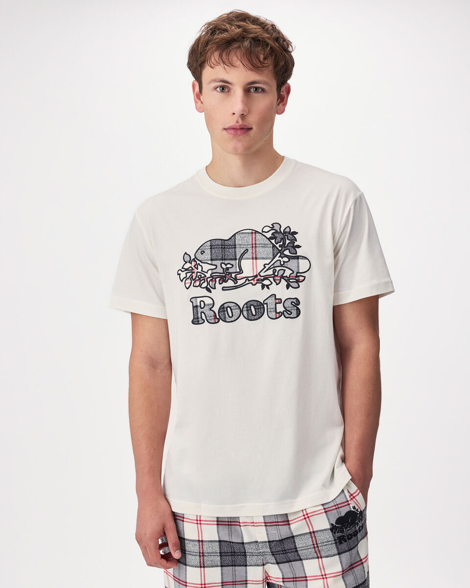 Mens Cooper Plaid Fill T-Shirt