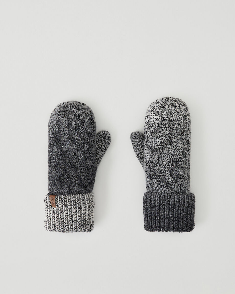 Womens Snowy Fox Ombre Mitten