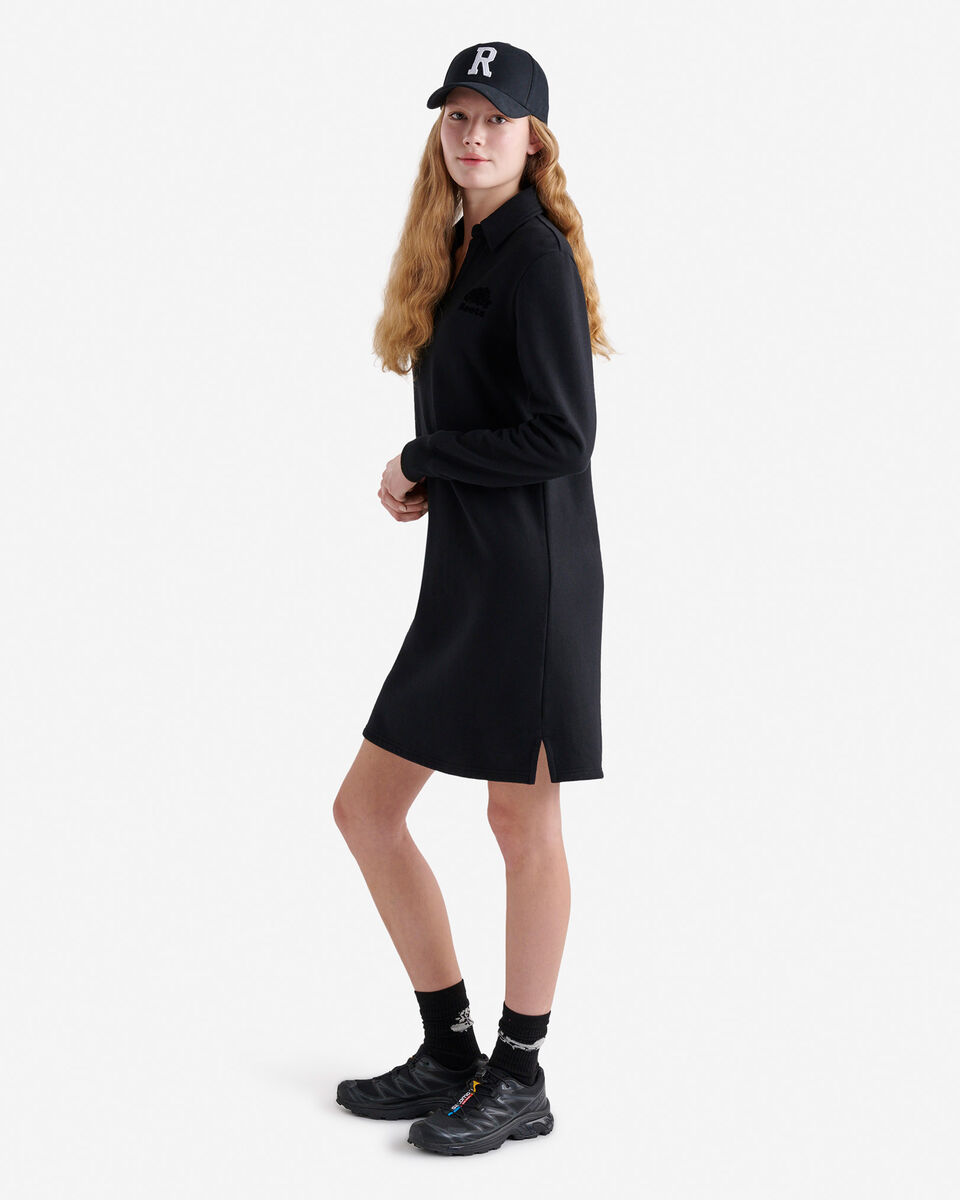 Organic Cooper Long Sleeve Polo Dress