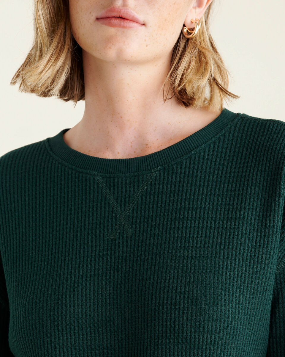 Waffle Long Sleeve Top