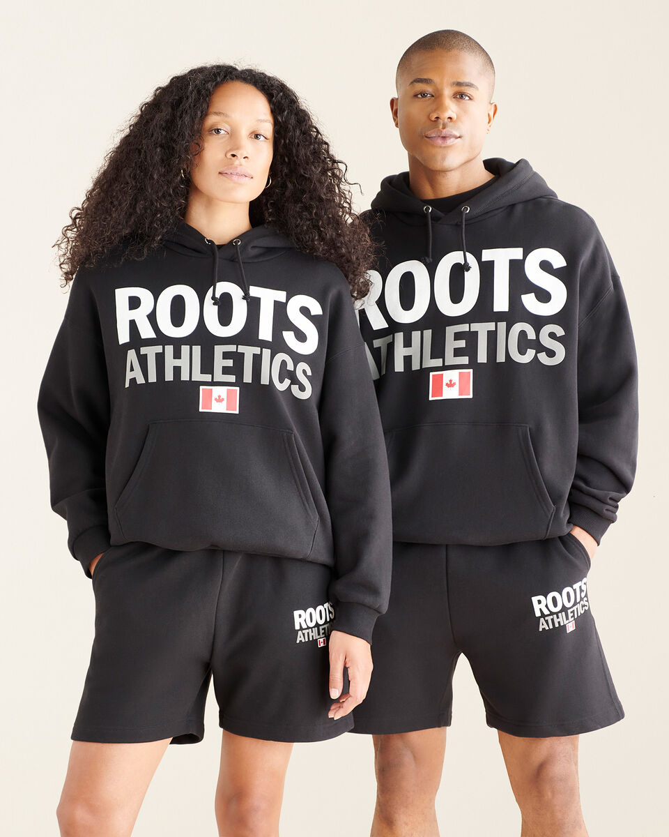 Roots Roots Athletics Flag Hoodie Gender Free. 1