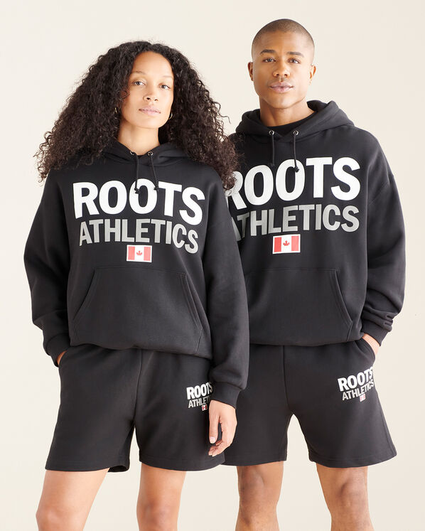 Chandail à capuchon Drapeau Roots Athletics non genré