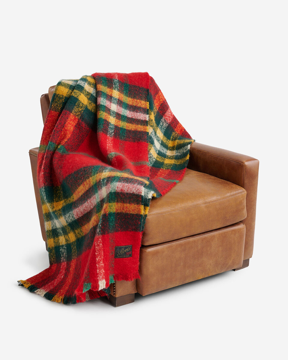 Plaid Throw