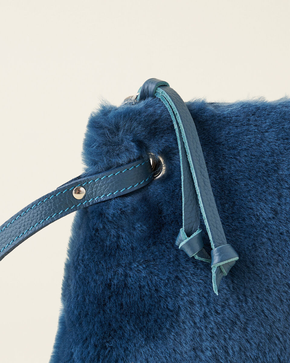Shearling Edie Bag