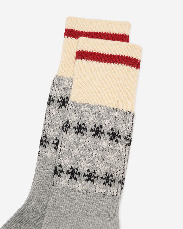 Adult Cabin Nordic Stripe Sock