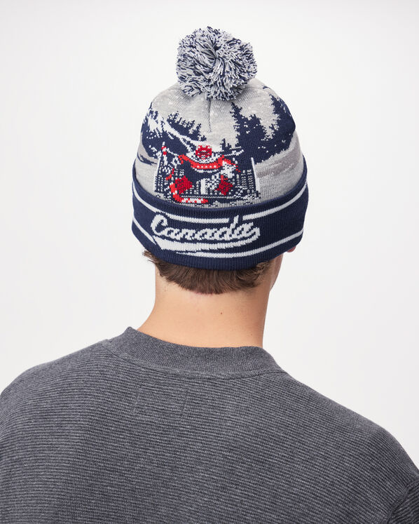 Hockey Intarsia Toque