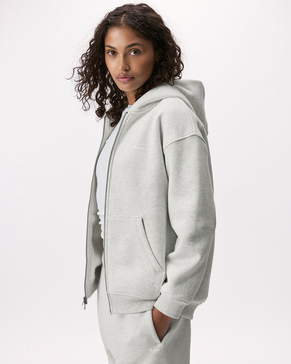 Cloud Long Full Zip Hoodie