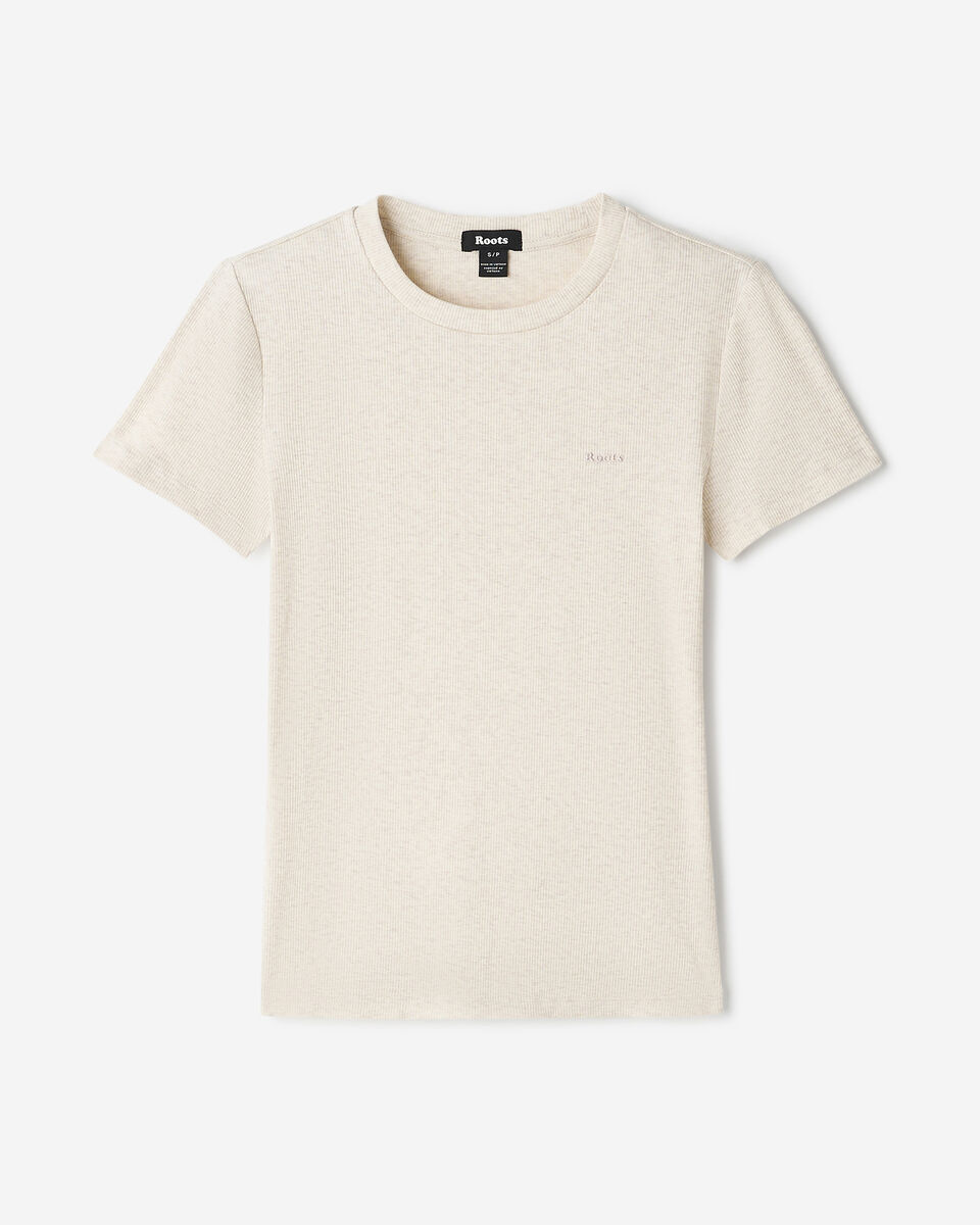 Roam Rib Fitted Short Sleeve Top