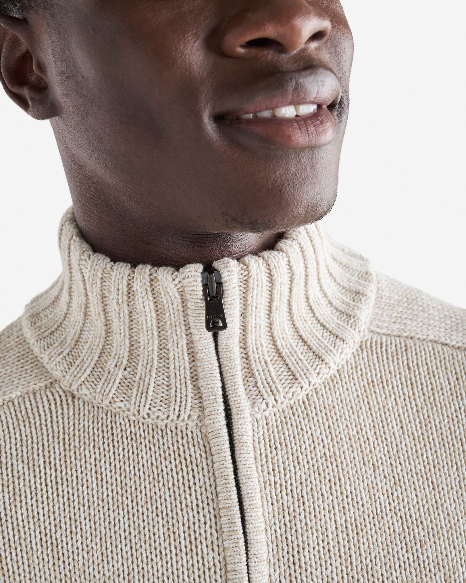 Robson Relaxed Half Zip Stein Sweater