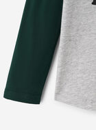 T-shirt style baseball Cooper en coton bio pour tout-petits