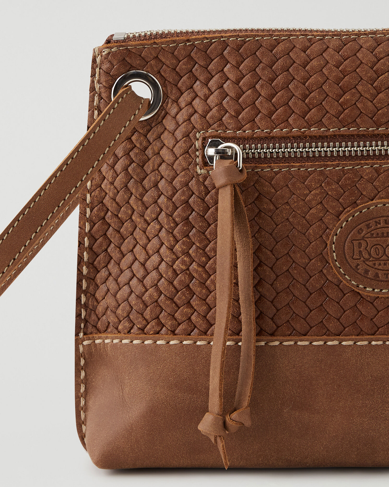 Roots deals leather handbags