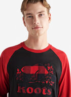 Mens Cooper Plaid Raglan Long Sleeve T-Shirt