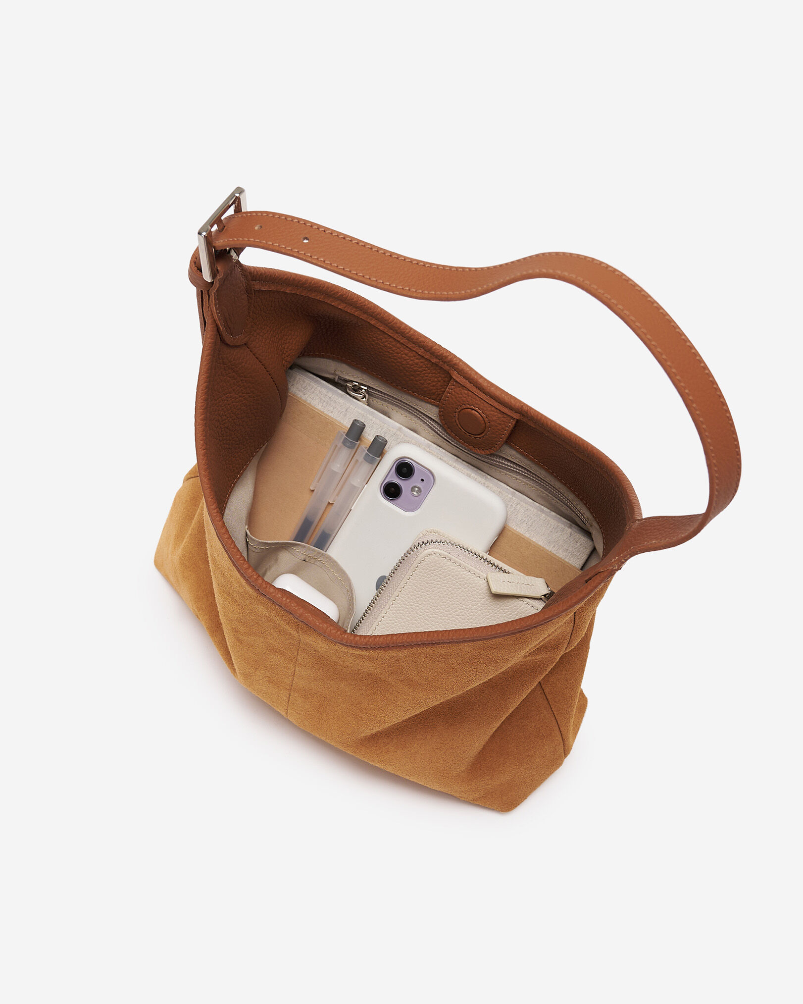 Small Jacq Shoulder Bag Suede | Roots