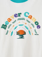 Kids Beaver Canoe Ringer T-Shirt