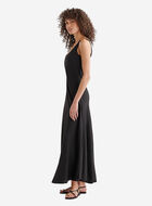Linen V-Neck Dress
