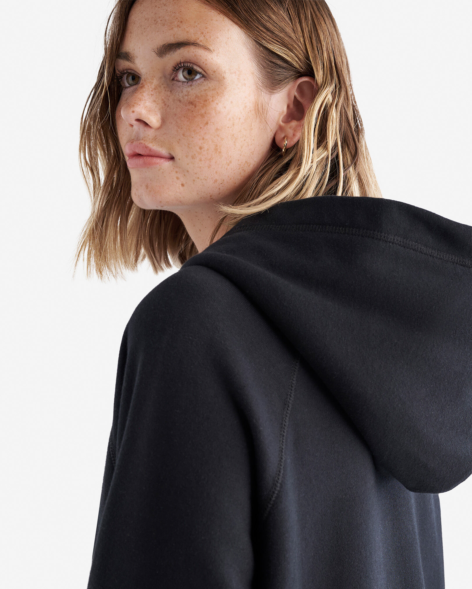 Organic Cooper Hoodie Midi Dress