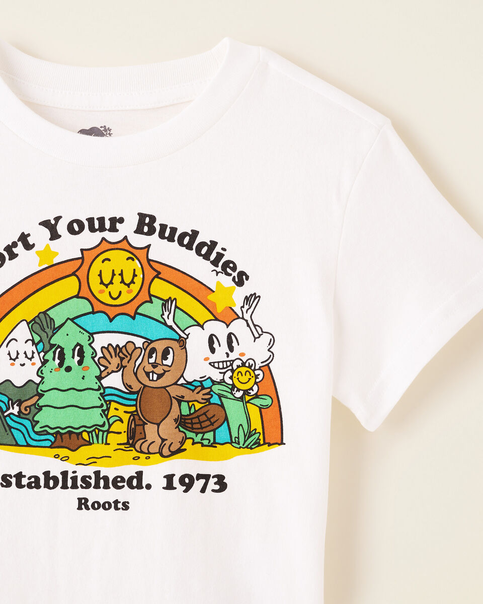 Toddler Teamwork Graphic T-Shirt