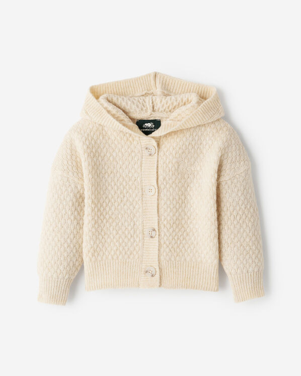 Baby Bubble Knit Bear Cardigan