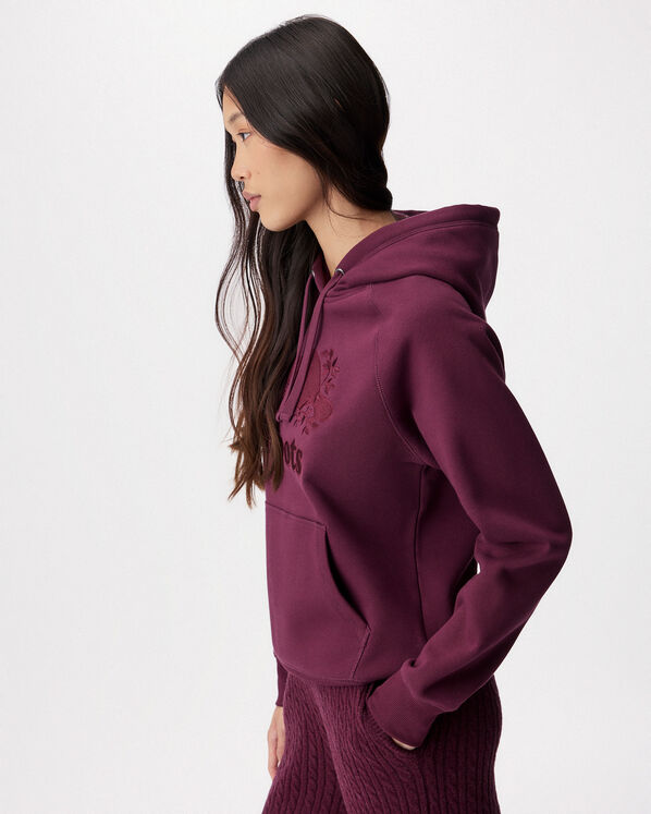 Organic Cooper Satin Stitch Kanga Hoodie