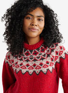 Oversized Fair Isle Sweater
