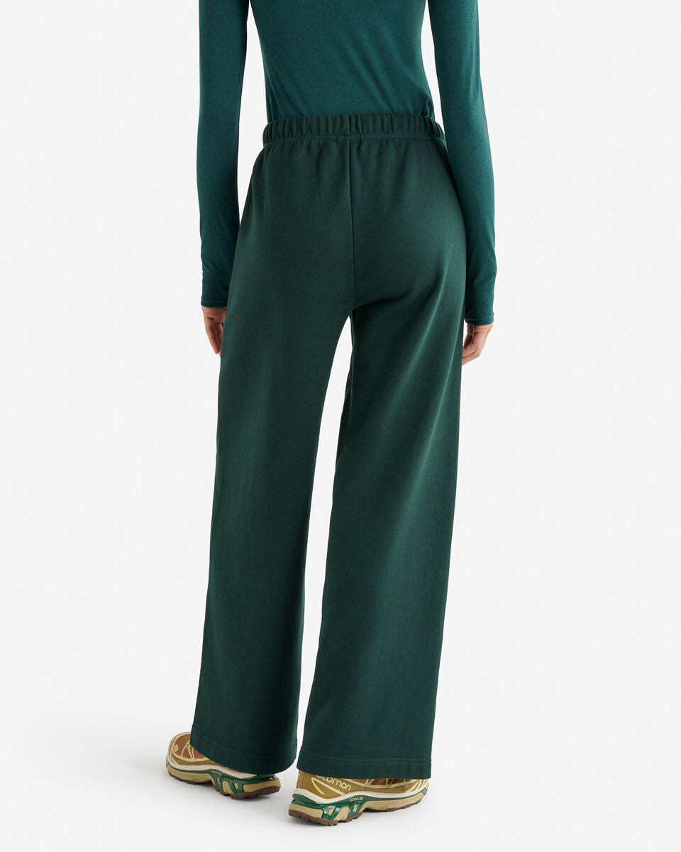 Pantalon à jambe large en molleton de coton bio Cooper