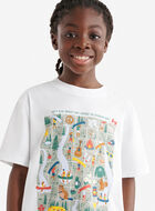 Kids Beaver Canoe Snakes And Ladders T-Shirt